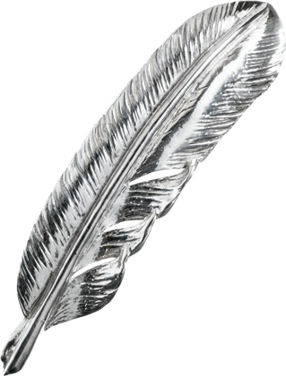 Silverfeather feather logo